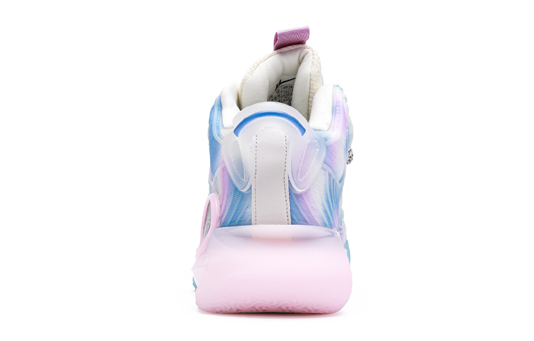 Warrior Sneakers Low-Top 'Beige Blue Pink' 圖 4