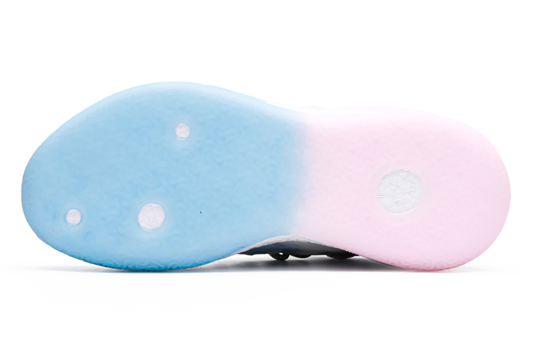 Warrior Sneakers Low-Top 'Beige Blue Pink' 圖 5