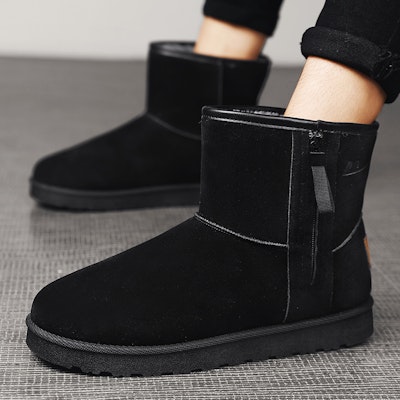 Botas de Nieve Warrior 'Calidez Terciopelo Negro' WBN(JS)-063103 Cheap Botas de Nieve Warrior 'Calidez Terciopelo Negro' WBN(JS)-063103