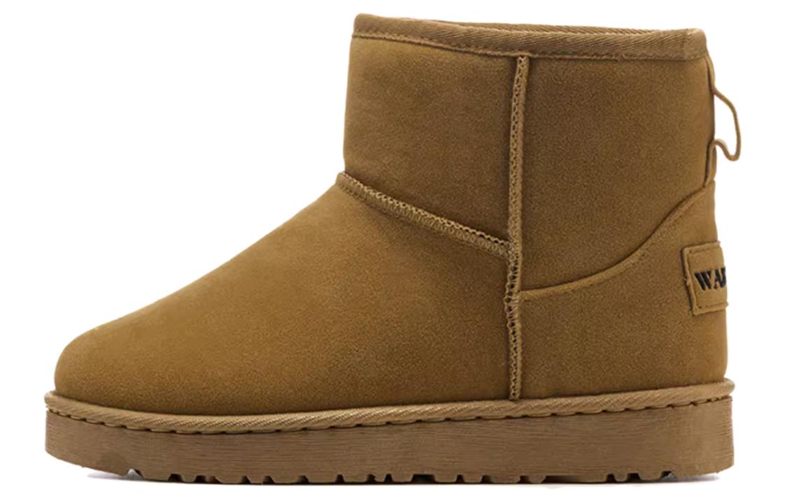 Warrior Snow Boots 'Brown Comfort Fleece-Lined' TM-WBN-3173-ZONG