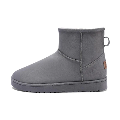 Warrior Snow Boots 'Grey Fleece-Lined'