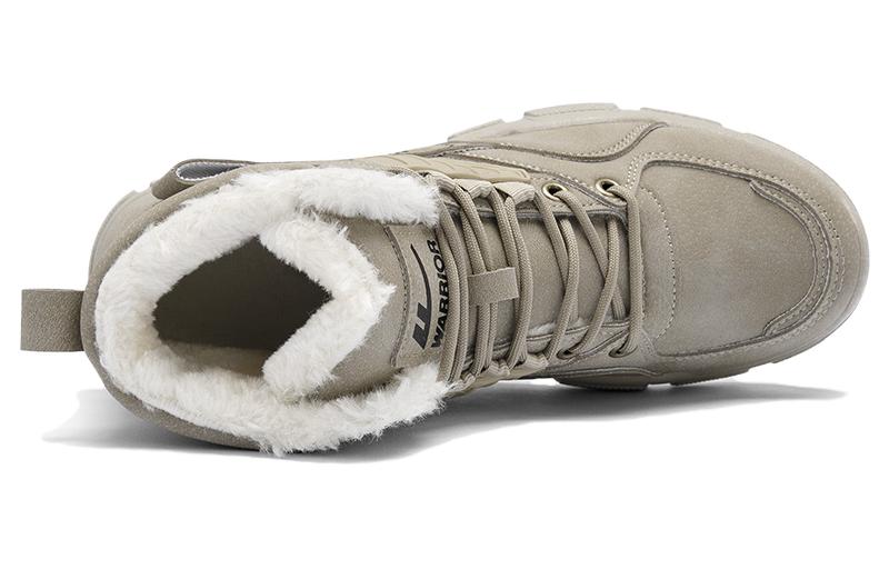 Lookbook Botas De Nieve Warrior 'Khaki Patchwork' WBN(JS)-0502-101