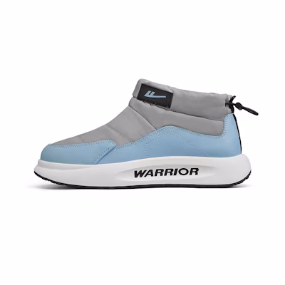 Warrior Snow Boots 'Light Grey Light Blue'