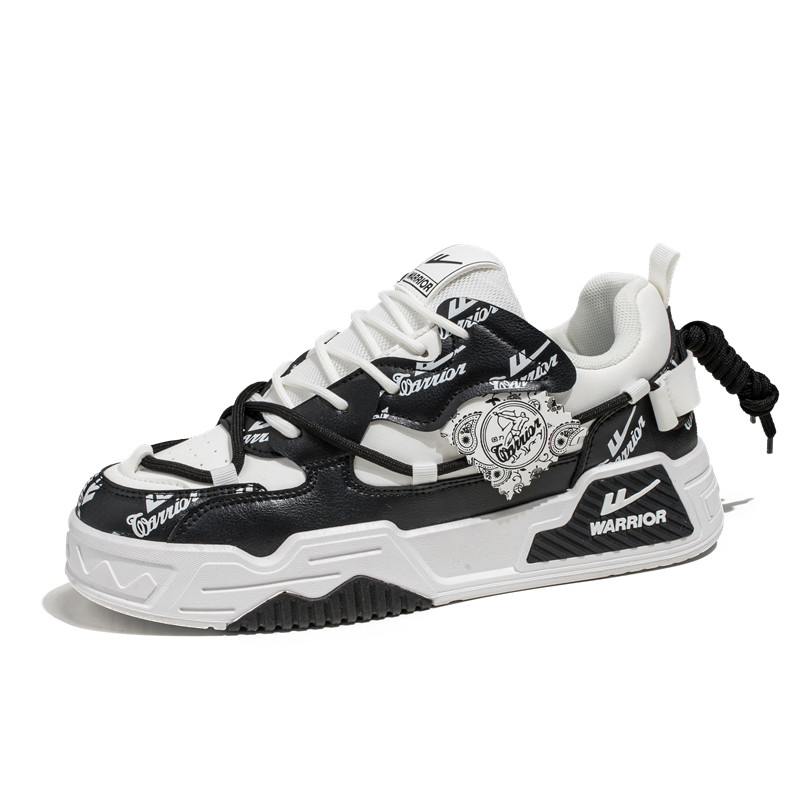 Lookbook Warrior Gaya Jalanan 'Cetakan Hitam dan Putih' 'Kasut Bread' WXY-F495C02