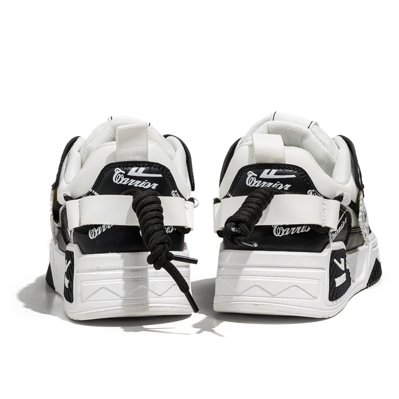 Purchase Warrior Gaya Jalanan 'Cetakan Hitam dan Putih' 'Kasut Bread' WXY-F495C02