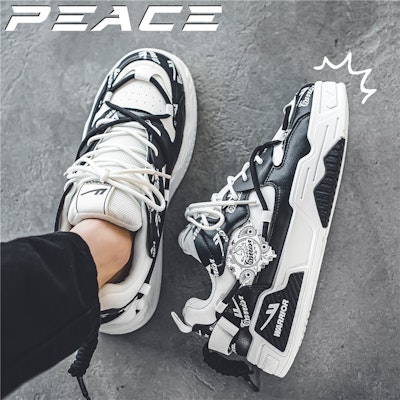 Guerrero Estilo Callejero 'Impresión Blanco y Negro' 'Zapatilla Bread' WXY-F495C02 Sizing Guerrero Estilo Callejero 'Impresión Blanco y Negro' 'Zapatilla Bread' WXY-F495C02