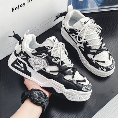 Guerrero Estilo Callejero 'Impresión Blanco y Negro' 'Zapatilla Bread' WXY-F495C02 Cheap Guerrero Estilo Callejero 'Impresión Blanco y Negro' 'Zapatilla Bread' WXY-F495C02