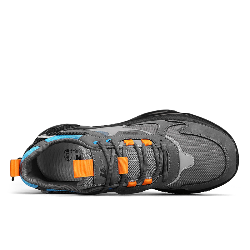 Warrior Streetwear Retro 'Grey Beige Blue' 圖 5