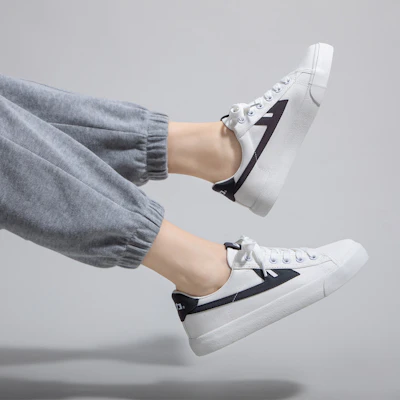 回力戰士 ulzzang潮流百搭 休閒舒適 低筒 板鞋 男女款 白黑 1