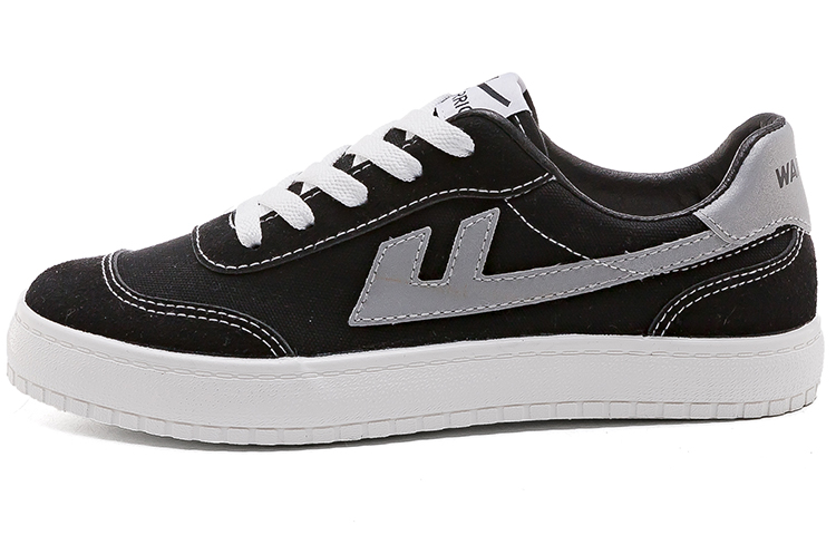 Buy Warrior Ulzzang Low Top 'Hitam Perak' WXY-B950MJ04