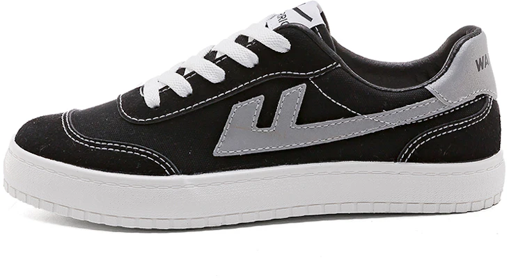 Warrior Ulzzang Low Top 'Hitam Perak' WXY-B950MJ04 Buy Warrior Ulzzang Low Top 'Hitam Perak' WXY-B950MJ04
