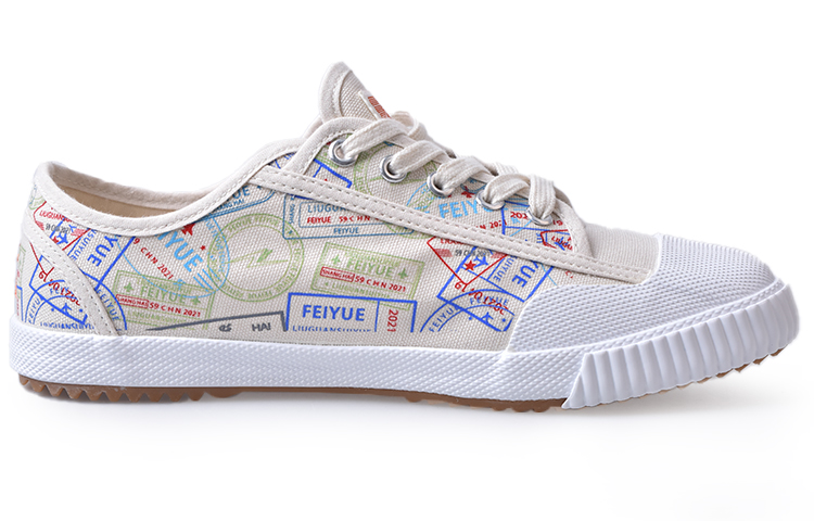 Order Warrior x Feiyue Retro ''Beige'' Sneakers FXY-484TC01