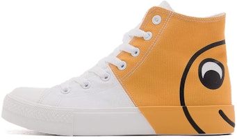 Warrior x QQ 'Retro High-Top Smiley Yellow' WXY-B295G01 Warrior x QQ 'Retro High-Top Smiley Yellow' WXY-B295G01
