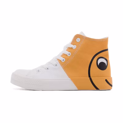Warrior QQ 'Retro High-Top Smiley Yellow'