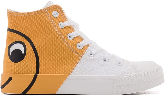Warrior x QQ 'Retro High-Top Smiley Yellow' WXY-B295G01 Order Warrior x QQ 'Retro High-Top Smiley Yellow' WXY-B295G01