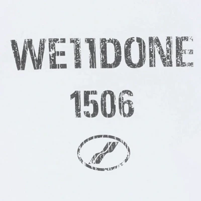 WE11DONE 1506 Kaos Lengan Panjang Vintage Logo Putih Unisex Casual WD-TT1-25-768-U-WH Shop WE11DONE 1506 Kaos Lengan Panjang Vintage Logo Putih Unisex Casual WD-TT1-25-768-U-WH