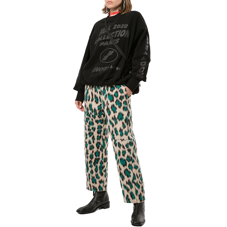 WE11DONE 3D Logo Fleece Sweatshirt Unisex Black WD-TS8-20-100-U-BK 圖 6