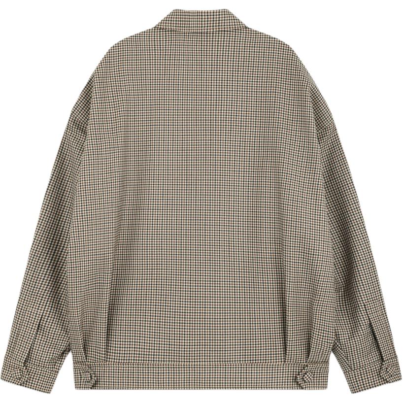 WE11DONE  Beige Long Sleeve Cotton Jacket with Tonal Logo Patch. WD-JK2-24-075-M-BG 圖 3