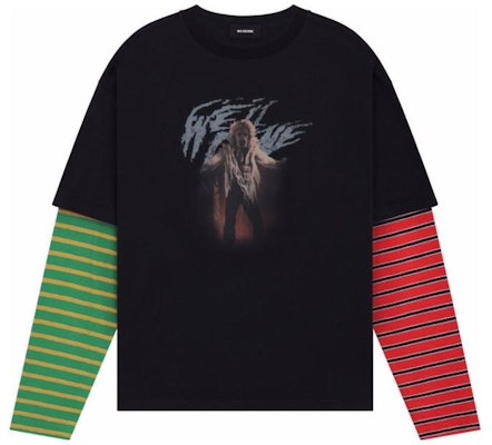 WE11DONE Camiseta Negra de Manga Larga con Costuras Contraste y Cuello Redondo. WD-TT0-24-877-U-MX Buy WE11DONE Camiseta Negra de Manga Larga con Costuras Contraste y Cuello Redondo. WD-TT0-24-877-U-MX