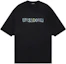 Order WE11DONE ブラック クルーネック 半袖 Tシャツ WD-TT0-24-798-U-BK