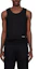 Buy WE11DONE Tank Top Tanpa Lengan Hitam dengan Cetakan Huruf. WD-TT1-24-881-M-BK