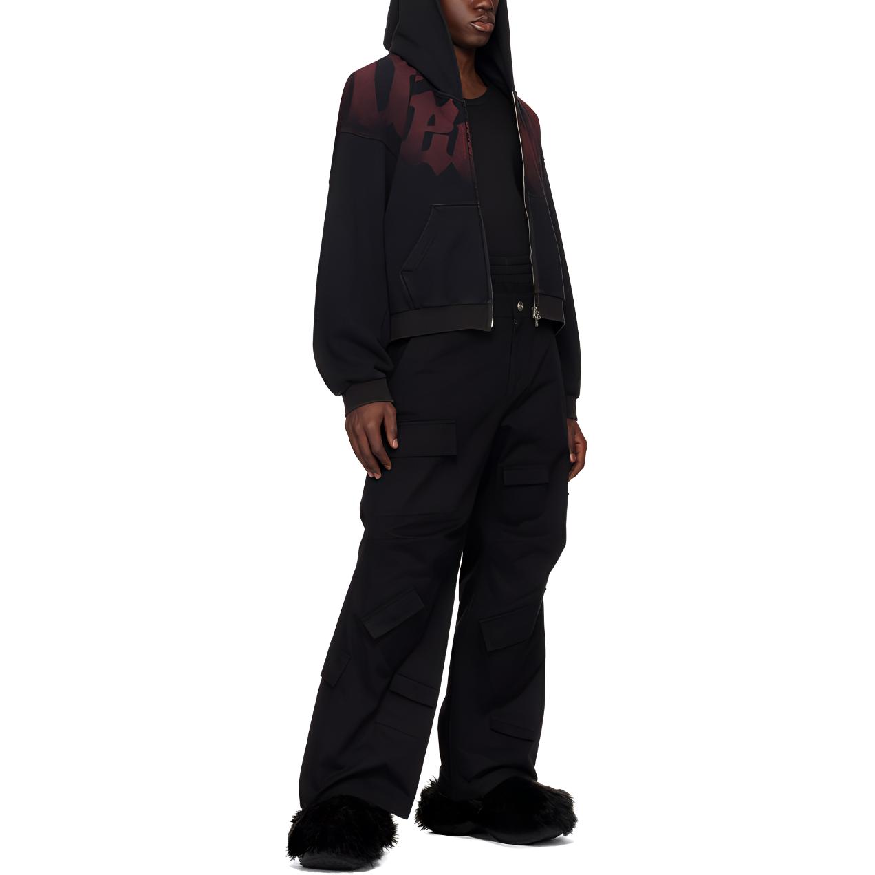 WE11DONE  Black Sleeveless Tank Top with Letter Print. WD-TT1-24-881-M-BK 圖 5