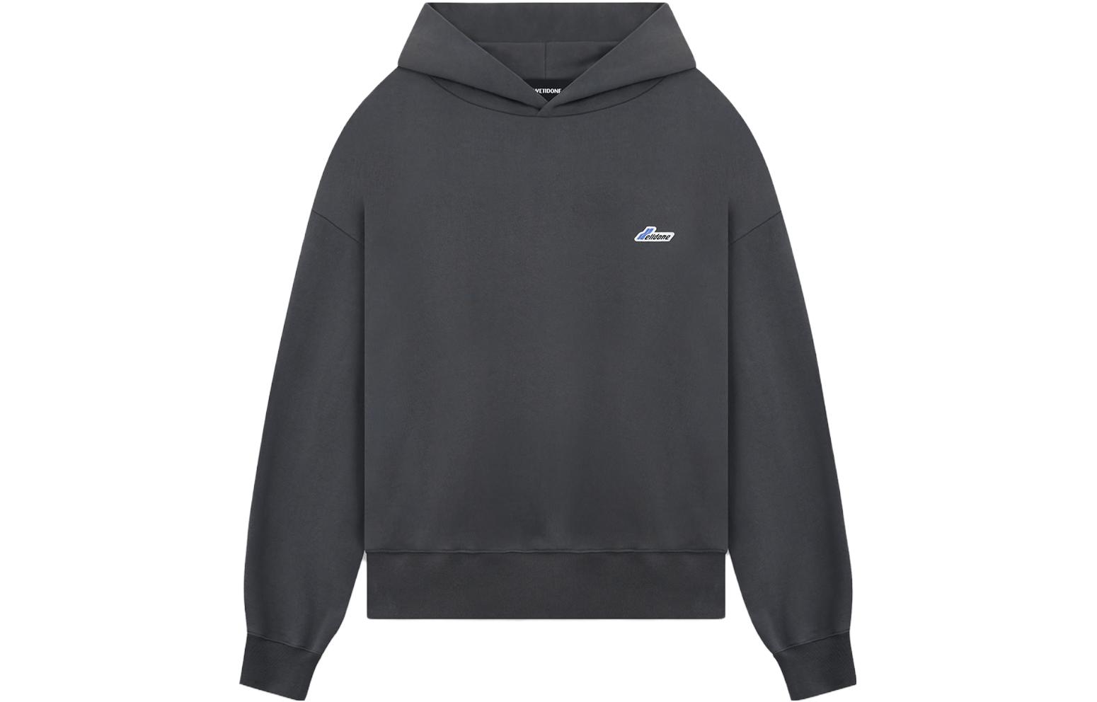 WE11DONE  Logo Print Long Sleeve Hoodie. WD-TH3-22-714-U-CH 圖 2