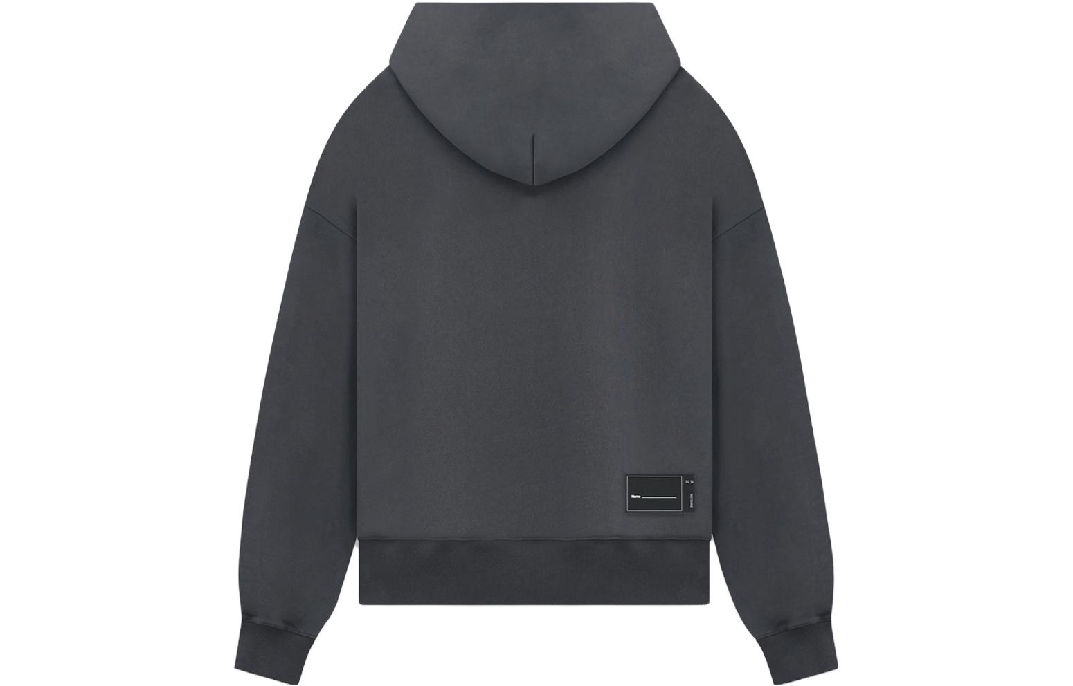 WE11DONE  Logo Print Long Sleeve Hoodie. WD-TH3-22-714-U-CH 圖 3