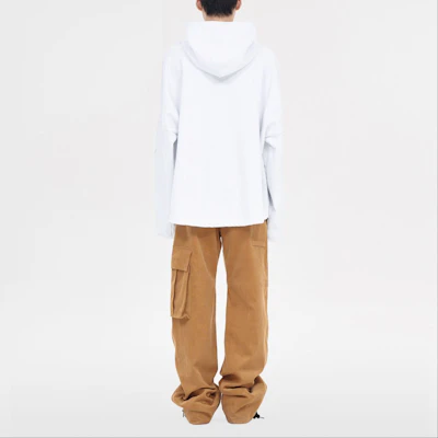WE11DONE Oversized Sweatshirt Lengan Panjang Grafis Kartun - Putih WD-TH3-23-772-U-WH Purchase WE11DONE Oversized Sweatshirt Lengan Panjang Grafis Kartun - Putih WD-TH3-23-772-U-WH