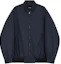 Buy WE11DONE Oversized Navy Zip-Up Jacket with Logo and Stand Collar. WD-JP2-24-061-M-NV