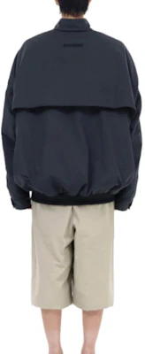 WE11DONE Oversized Navy Zip-Up Jacket with Logo and Stand Collar. WD-JP2-24-061-M-NV Purchase WE11DONE Oversized Navy Zip-Up Jacket with Logo and Stand Collar. WD-JP2-24-061-M-NV