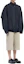 Details for WE11DONE Oversized Navy Zip-Up Jacket with Logo and Stand Collar. WD-JP2-24-061-M-NV