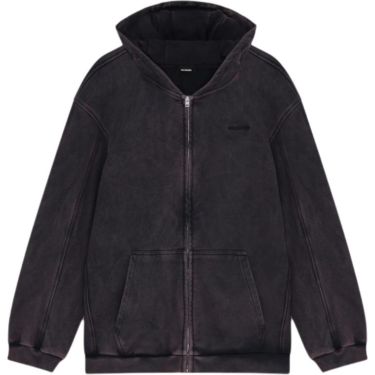 WE11DONE  Oversized Zip Hoodie Jacket Navy Blue. WD-TJ2-24-857-U-NV 圖 2