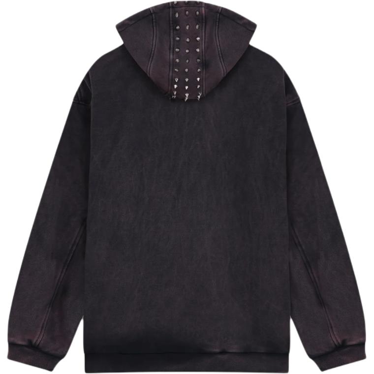 WE11DONE  Oversized Zip Hoodie Jacket Navy Blue. WD-TJ2-24-857-U-NV 圖 3