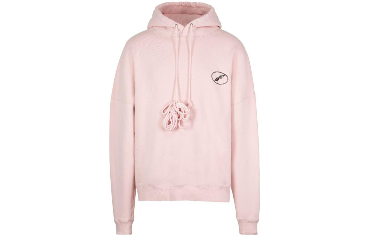 WE11DONE  Pink Letter Graphic Drawstring Hoodie WD-TH8-20-097-U-PK 圖 2