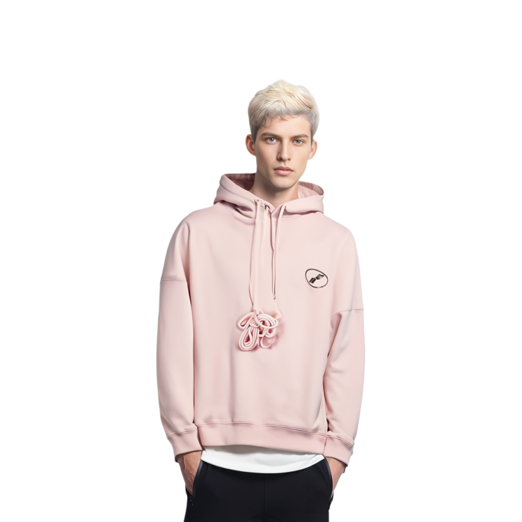 WE11DONE  Pink Letter Graphic Drawstring Hoodie WD-TH8-20-097-U-PK 圖 5