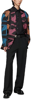 웰던 솔리드 컬러 미드라이즈 와이드레그 팬츠 블랙. WD-PT1-21-235-M-BK Purchase 웰던 솔리드 컬러 미드라이즈 와이드레그 팬츠 블랙. WD-PT1-21-235-M-BK