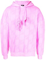 WE11DONE All Over Logo Pullover Sweatshirt Unisex Pink WD-TH3-21-581-U-PK WE11DONE All Over Logo Pullover Sweatshirt Unisex Pink WD-TH3-21-581-U-PK