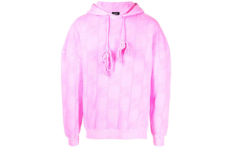 Order WE11DONE All Over Logo Pullover Sweatshirt Unisex Pink WD-TH3-21-581-U-PK