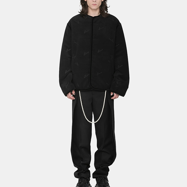 WE11DONE Black & White Tie-Dye Logo Sweatshirt Unisex - White WD-TH9-20-128-U-WH 圖 5