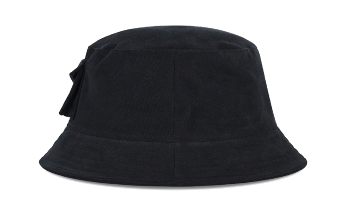 Lookbook WE11DONE 黑色刺繡標誌漁夫帽 情侶款 男女通用款式 WDAH323452UBK