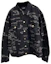 Order WE11DONE 黑色字母印花不规则设计牛仔夹克 男女同款 WD-DJ6-20-061-U-BK