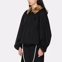 Sizing WE11DONE Black Faux Fur Collar Parka Jacket Unisex WD-JP9-20-058-U-BLACK