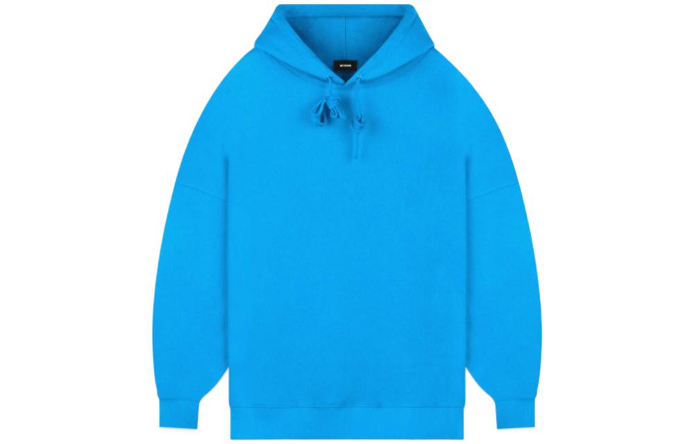 WE11DONE Black Oversized Logo Sweatshirt Unisex Blue WD-SS5-19-115-U-BL