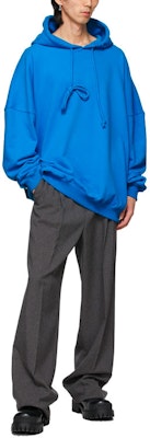 WE11DONE 黑色藍色徽標寬鬆版型款衛衣 男女款 WD-SS5-19-115-U-BL Lookbook WE11DONE 黑色藍色徽標寬鬆版型款衛衣 男女款 WD-SS5-19-115-U-BL