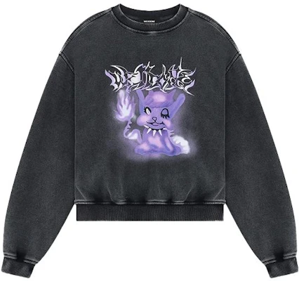 WE11DONE 黑色中性印花Logo圓領長袖套頭衫 WD-TS3-23-804-U Buy WE11DONE 黑色中性印花Logo圓領長袖套頭衫 WD-TS3-23-804-U