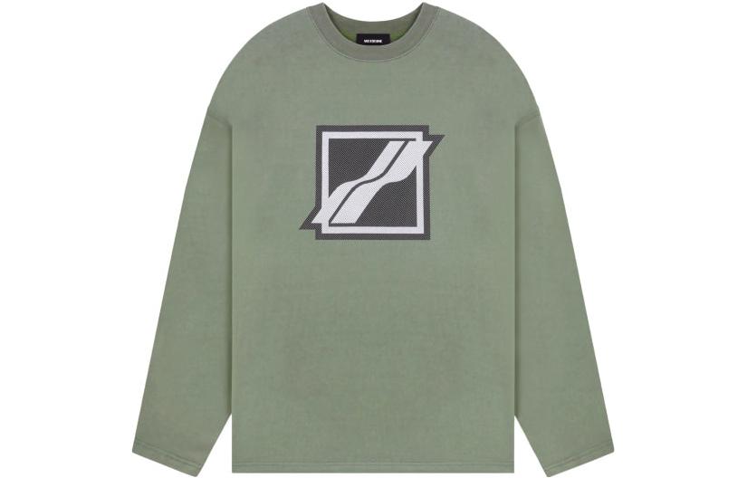 WE11DONE Box Logo Crewneck Long Sleeve Sweatshirt Unisex WD-TT3-22-712-U-KK