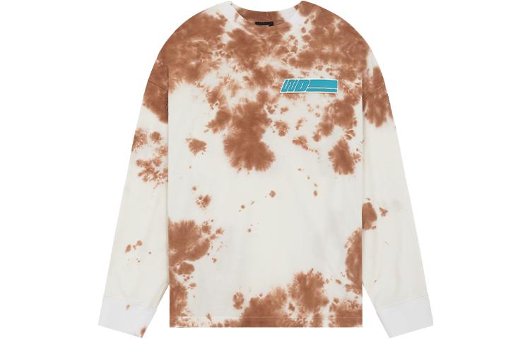 Order WE11DONE 棕色綁染Logo徽章長袖男女T恤 多色款 WD-TT1-22-625-U-BR