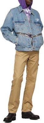 WE11DONE 經典 "WD" 標誌藍色丹寧外套 男女款 WD-DJ6-20-060-U-BL Details for WE11DONE 經典 "WD" 標誌藍色丹寧外套 男女款 WD-DJ6-20-060-U-BL