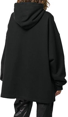 WE11DONE クラシック ブラック プルオーバーフーディー 胸ロゴ ユニセックス WD-TP5-19-500-BK Shop WE11DONE クラシック ブラック プルオーバーフーディー 胸ロゴ ユニセックス WD-TP5-19-500-BK